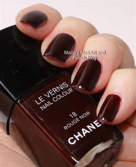 chanel noir nail polish